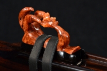 Macassar Ebony Native American Flute, Minor, Low E-4, #F8Cb